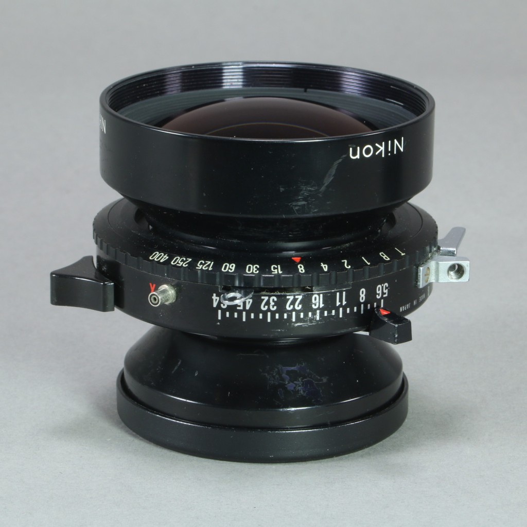 Nikon 210mm f5.6 Nikkor-W Lens in Copal 1 Shutter - Large Format