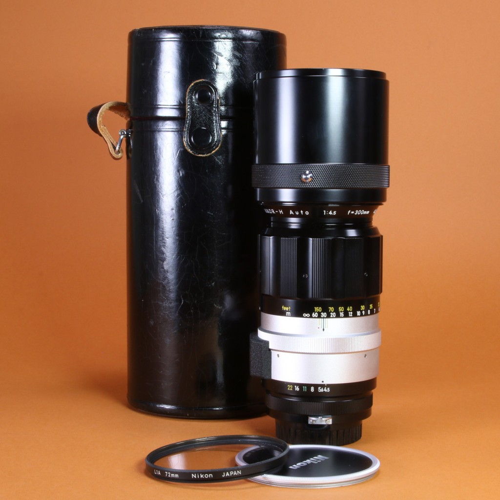 Nikon 300mm f4.5 Nikkor-H Lens for Nikon Non-AI | Blue Moon Camera