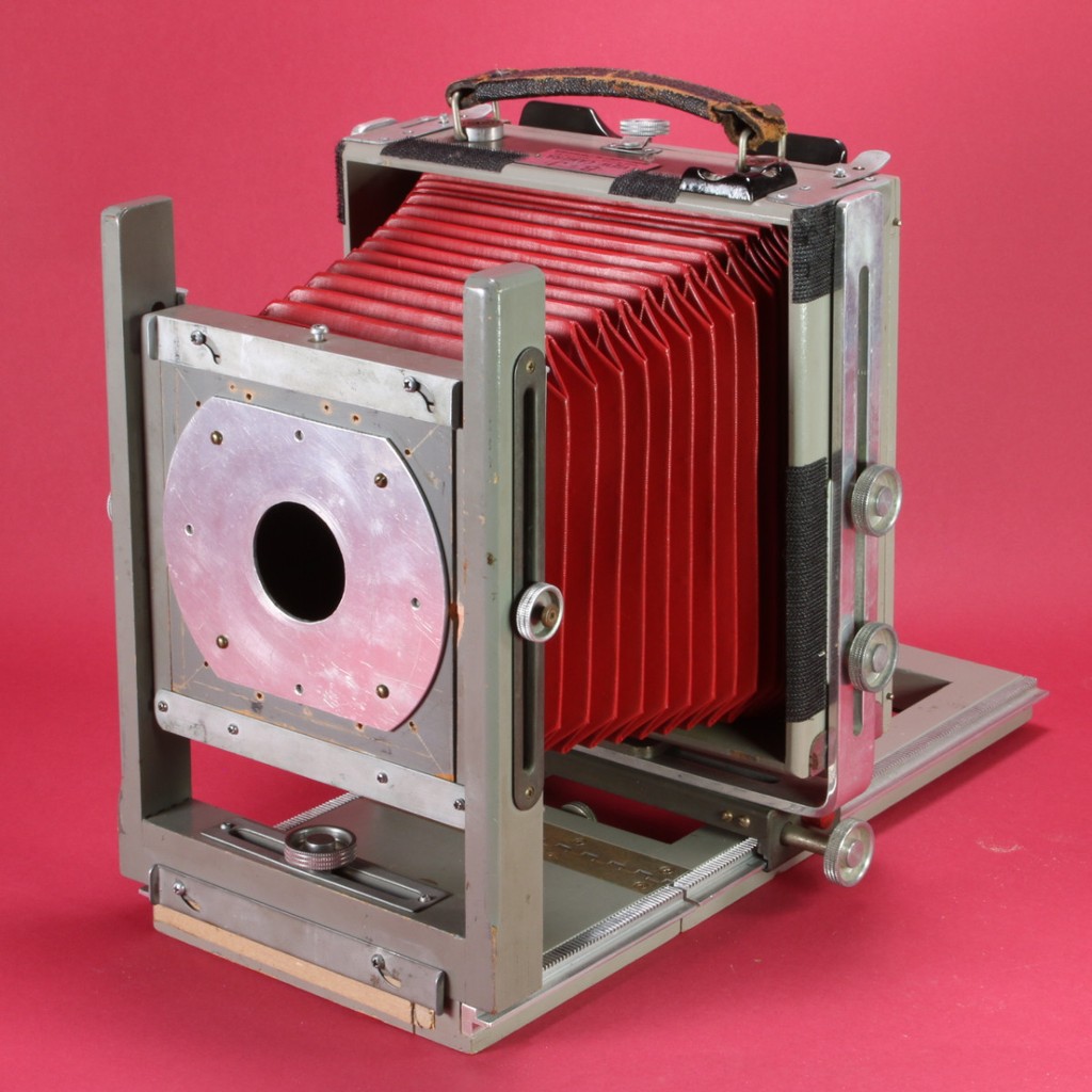 Burke & James 5x7 View Camera - Vintage Large-Format Camera | Blue