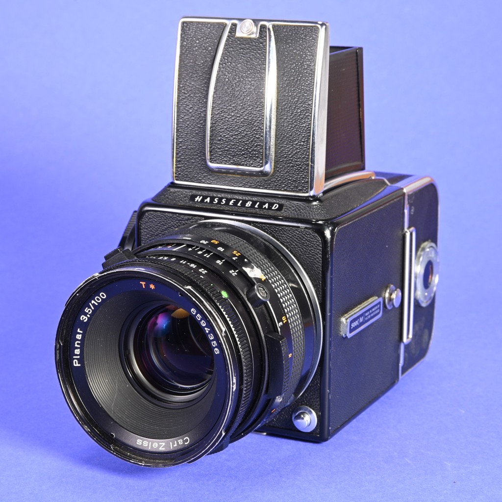 Used Hasselblad 500C/M Camera with 100mm f3.5 Lens and A12 Back
