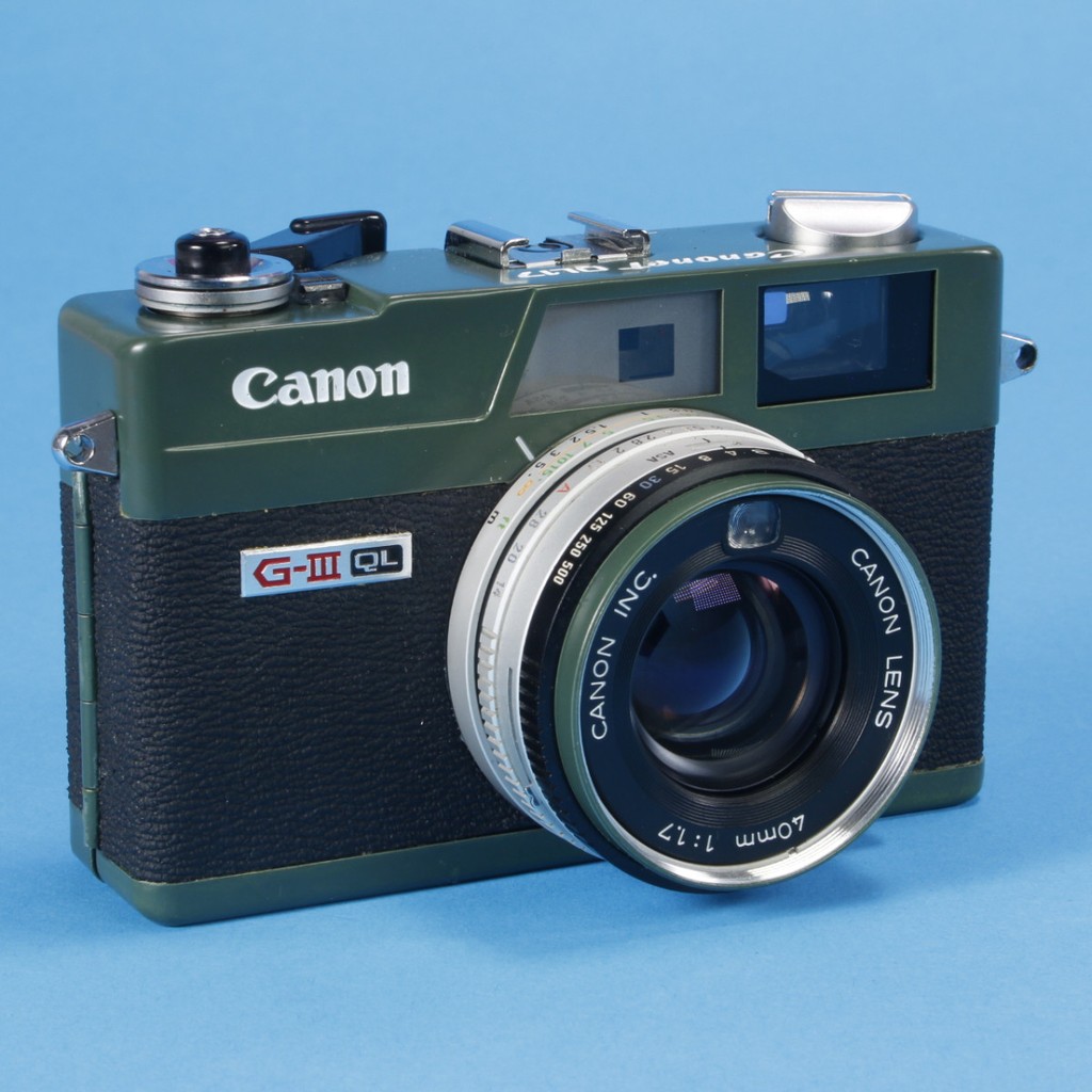 Canon Canonet QL17 G-III Camera - Refurbished (Re-coated in Olive