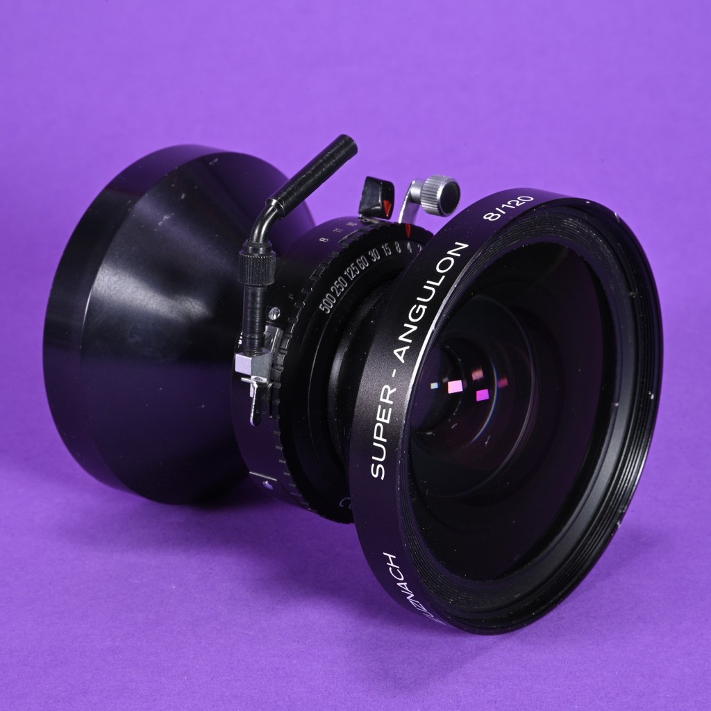 Schneider-Kreuznach 120mm f8 Super-Angulon Large Format Lens