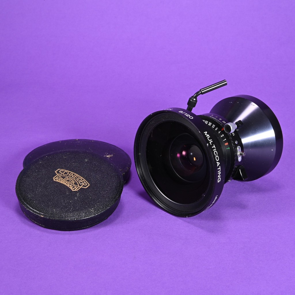 Schneider-Kreuznach 120mm f8 Super-Angulon Large Format Lens
