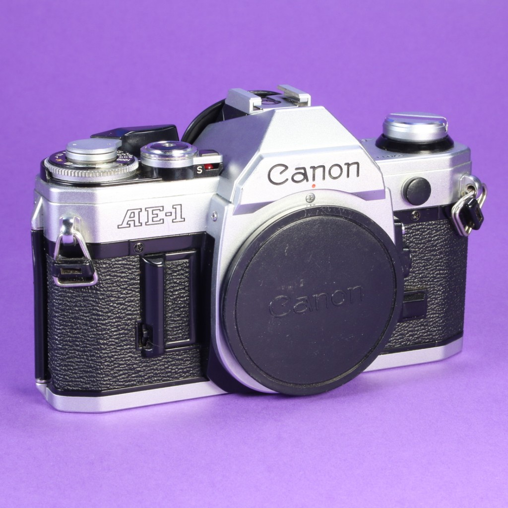 Canon AE-1 Camera with Power Winder A | Blue Moon Camera