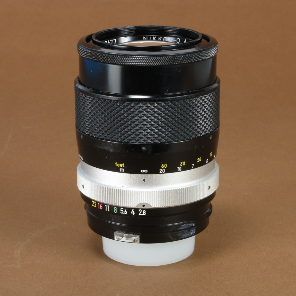 Used Nikon 135mm f2.8 Nikkor-Q Lens for Non-AI Nikon Cameras