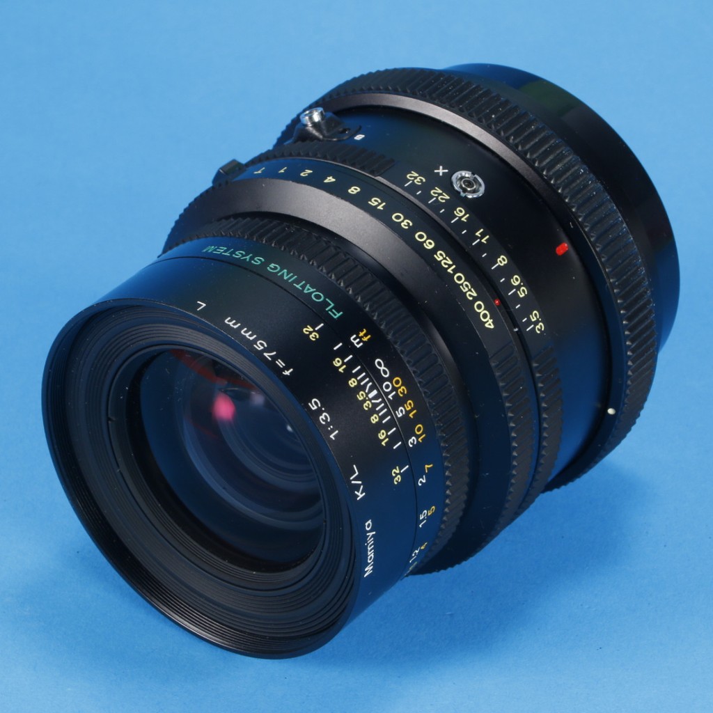 Mamiya 75mm f3.5 K/L L Lens for RB67 | Blue Moon Camera