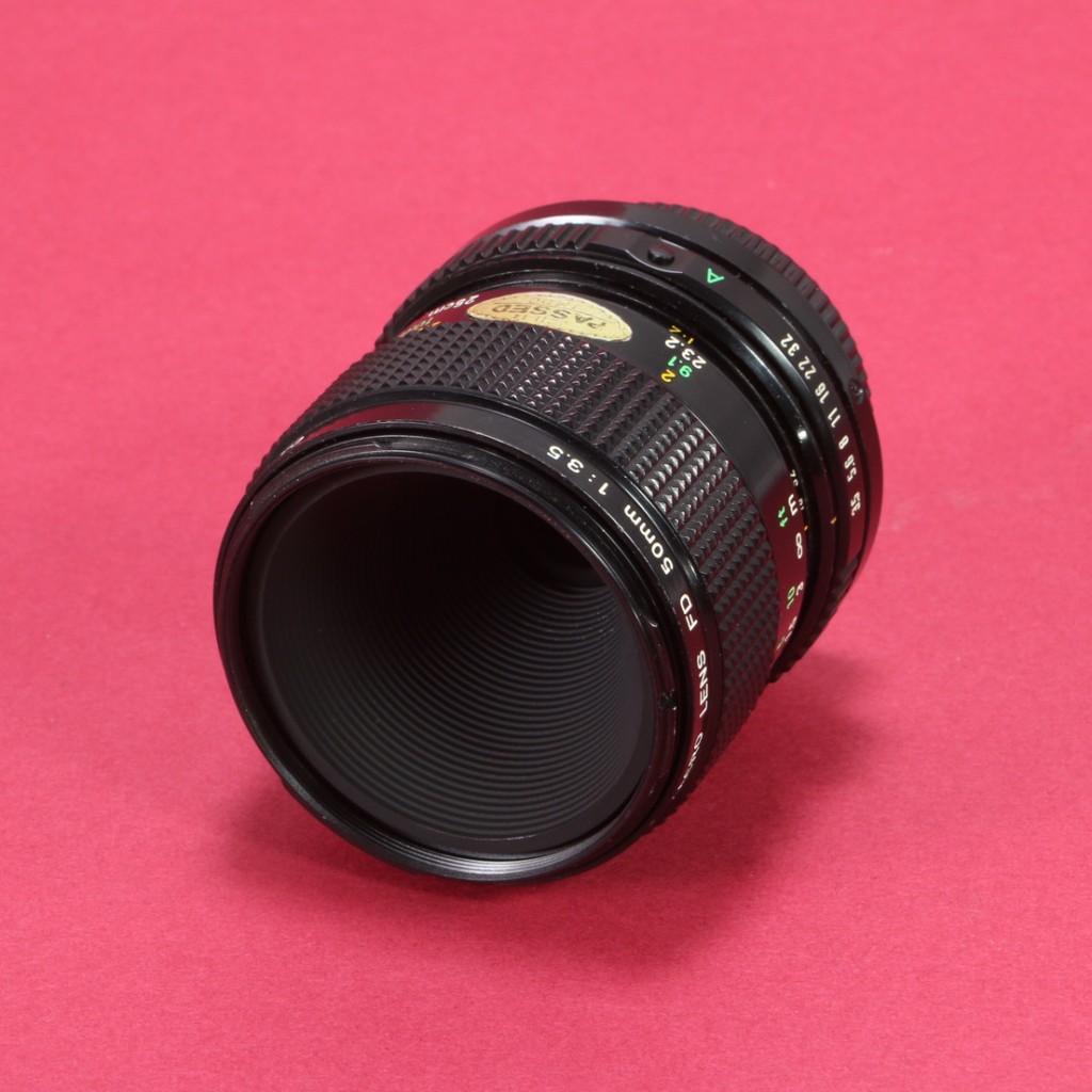 Used Canon 50mm f3.5 Macro Lens for FD - High Quality Macro Lens
