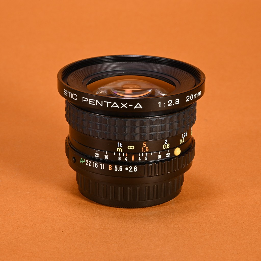 Pentax SMC-A 20mm f/2.8 K-Mount Manual Focus Lens | Blue Moon Camera