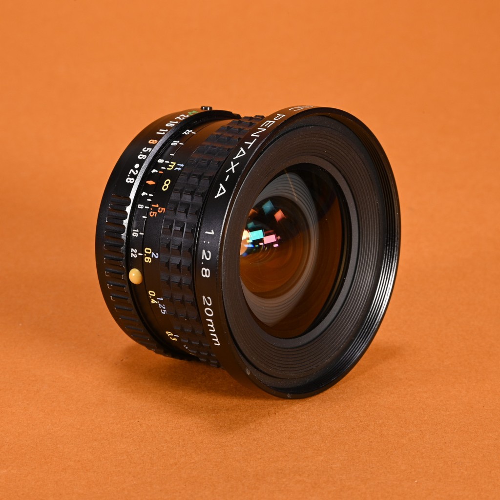 Pentax SMC-A 20mm f/2.8 K-Mount Manual Focus Lens | Blue Moon Camera