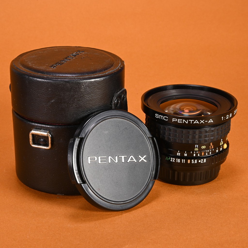 Pentax SMC-A 20mm f/2.8 K-Mount Manual Focus Lens | Blue Moon Camera