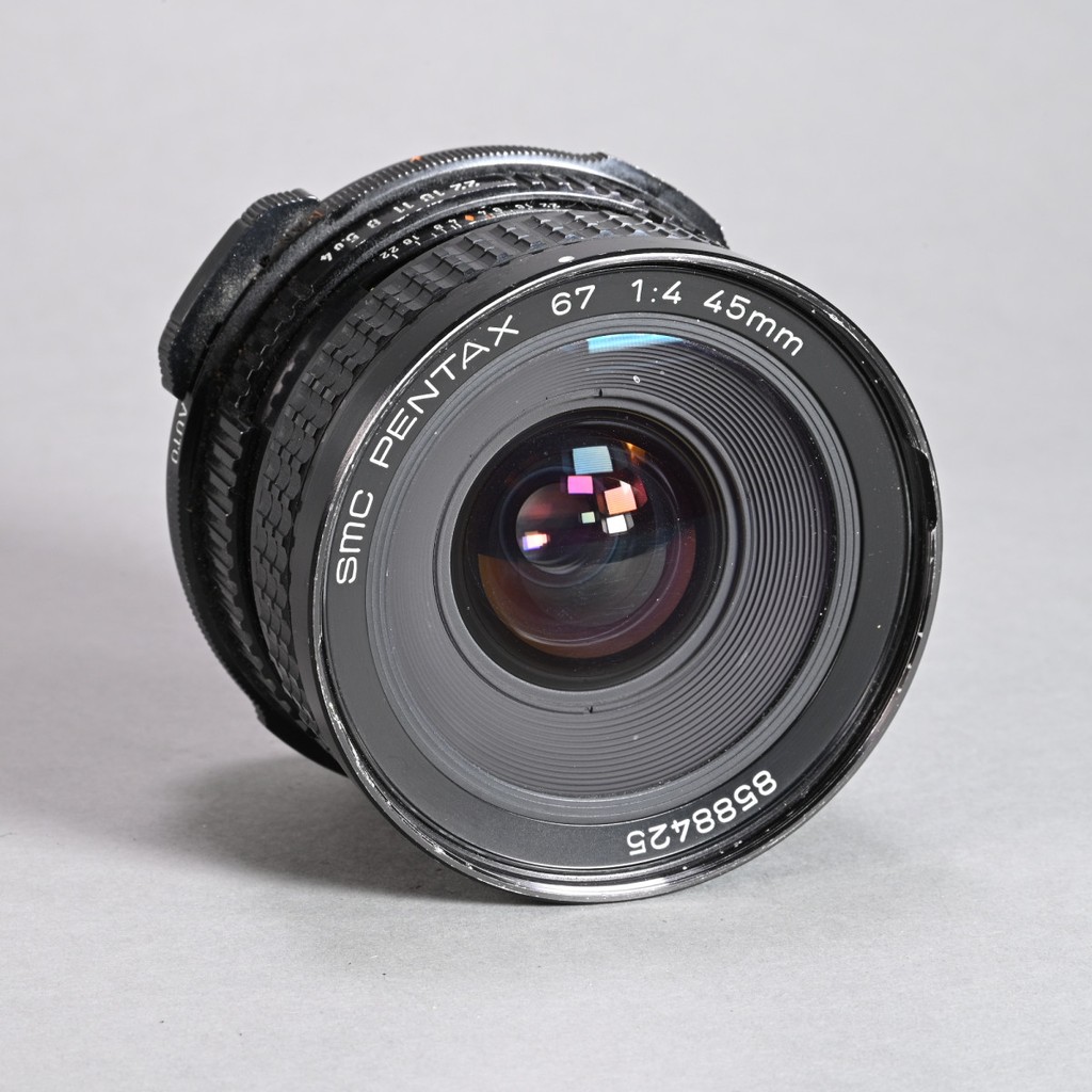 SMC Pentax ペンタックス 6x7 67 45mm F4 Pentax SMC 45mm f/4 Lens for Pentax 6x7 / P67 | Blue Moon Camera