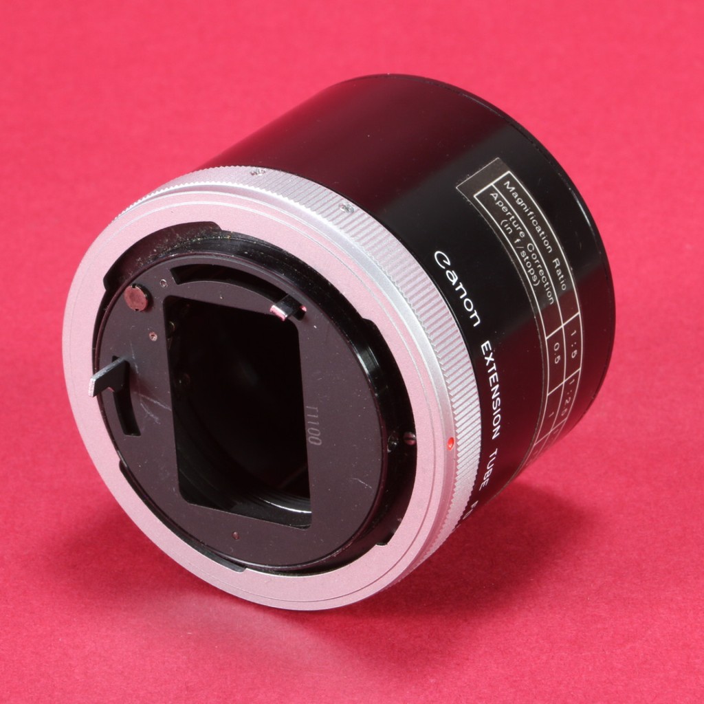 Canon Extension Tube FD 50 for Close-up Macro Photography | Blue