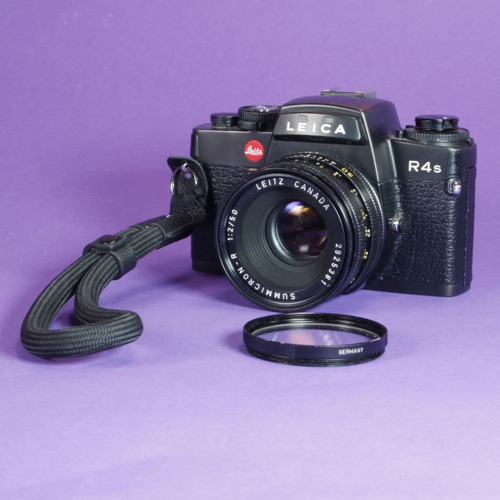 Leica R4s Camera with 50mm f2 Summicron-R Lens | Blue Moon Camera