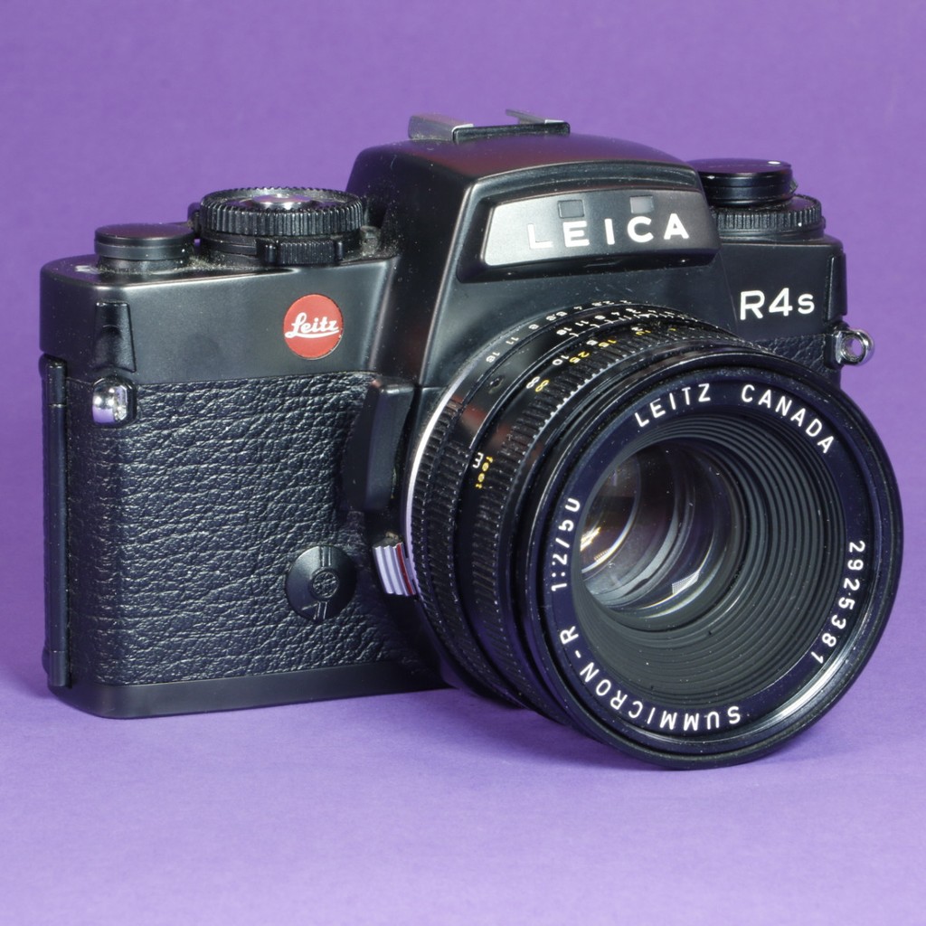 Leica R4s Camera with 50mm f2 Summicron-R Lens | Blue Moon Camera
