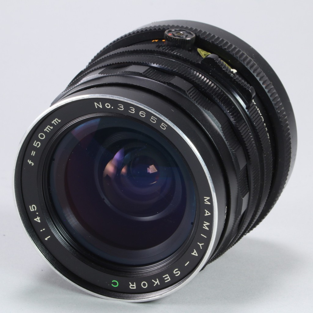 Mamiya-Sekor 50mm f4.5 C Lens for RB67 - Wide Angle Lens for RB67