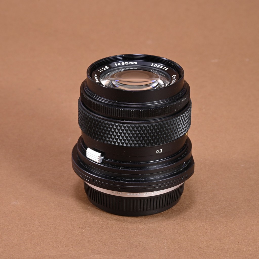 Used Olympus 35mm f/2.8 Zuiko Shift Lens for OM System | Blue Moon