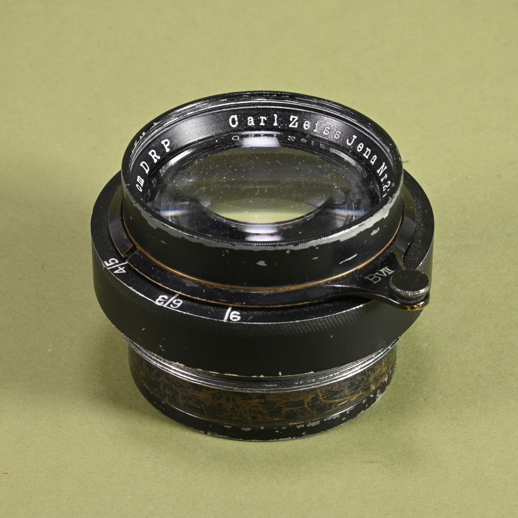 Carl Zeiss Jena 210mm f/4.5 Tessar Large Format Lens | Blue Moon