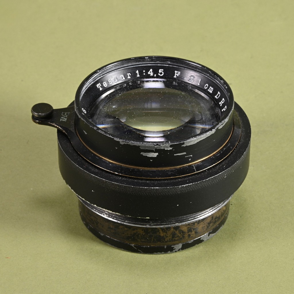 Carl Zeiss Jena 210mm f/4.5 Tessar Large Format Lens | Blue Moon