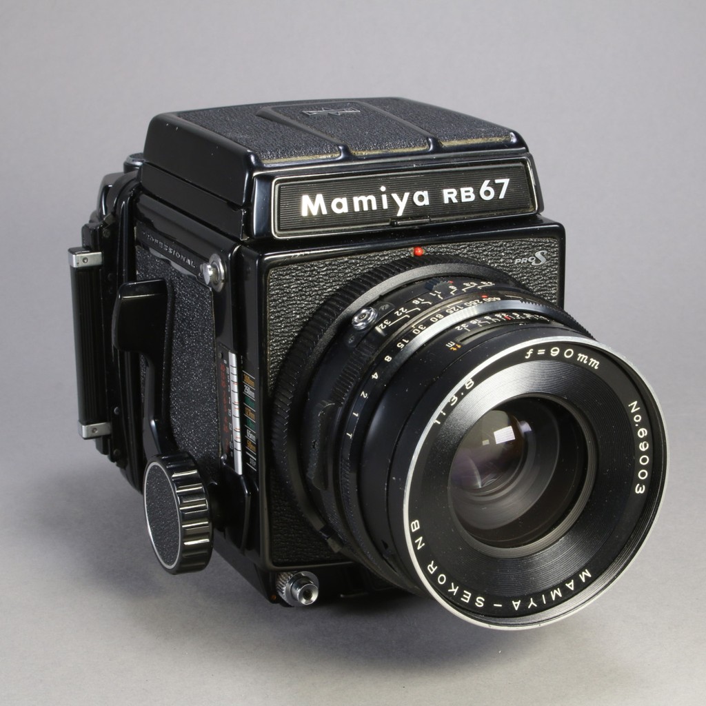 Mamiya RB67 Pro S Camera with 90mm f3.8 Lens and 120 Back | Blue