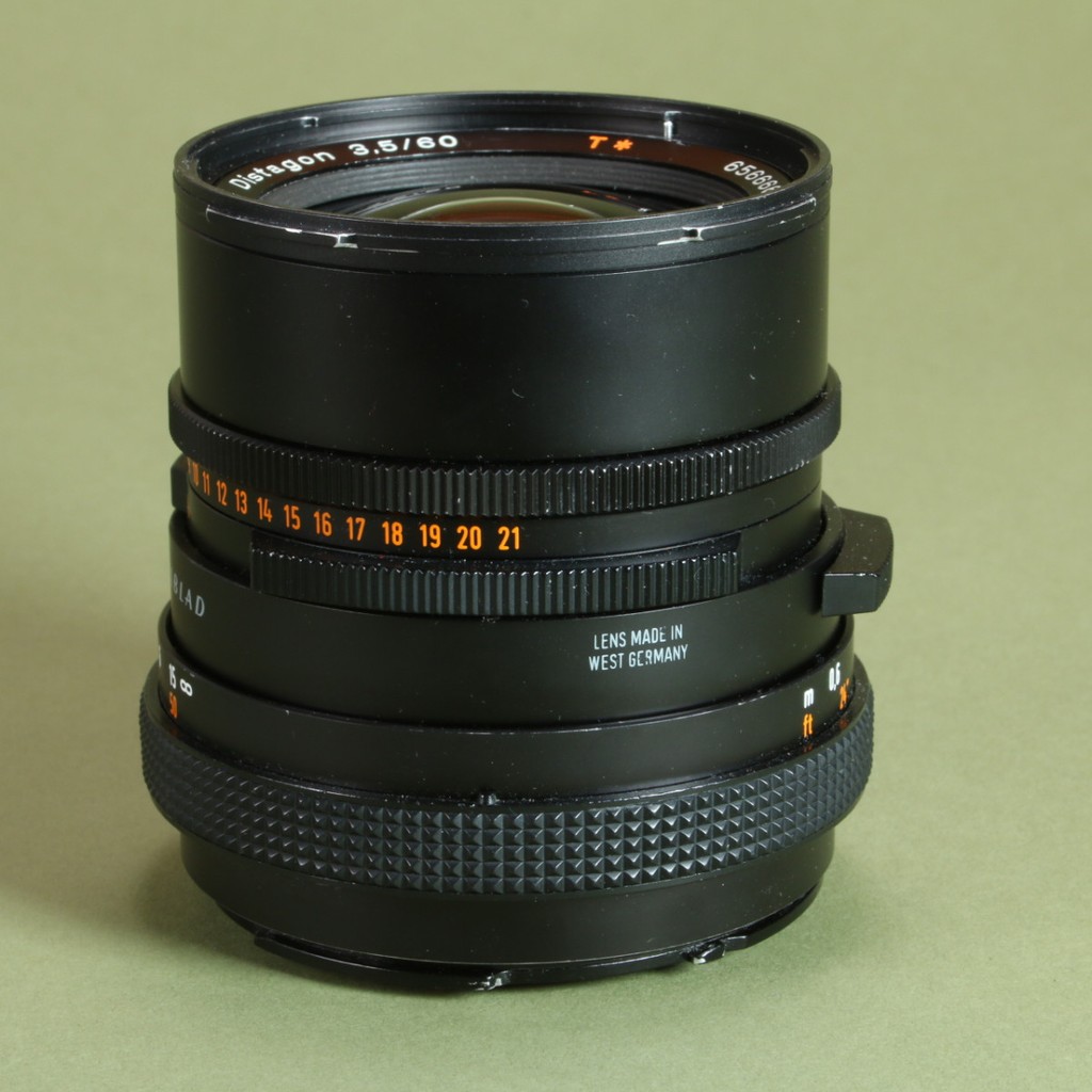 【レンズ】Carl Zeiss Distagon CF 60mm F3.5 T* Carl Zeiss 60mm f3.5 Distagon T* CF Lens for Hasselblad V Mount