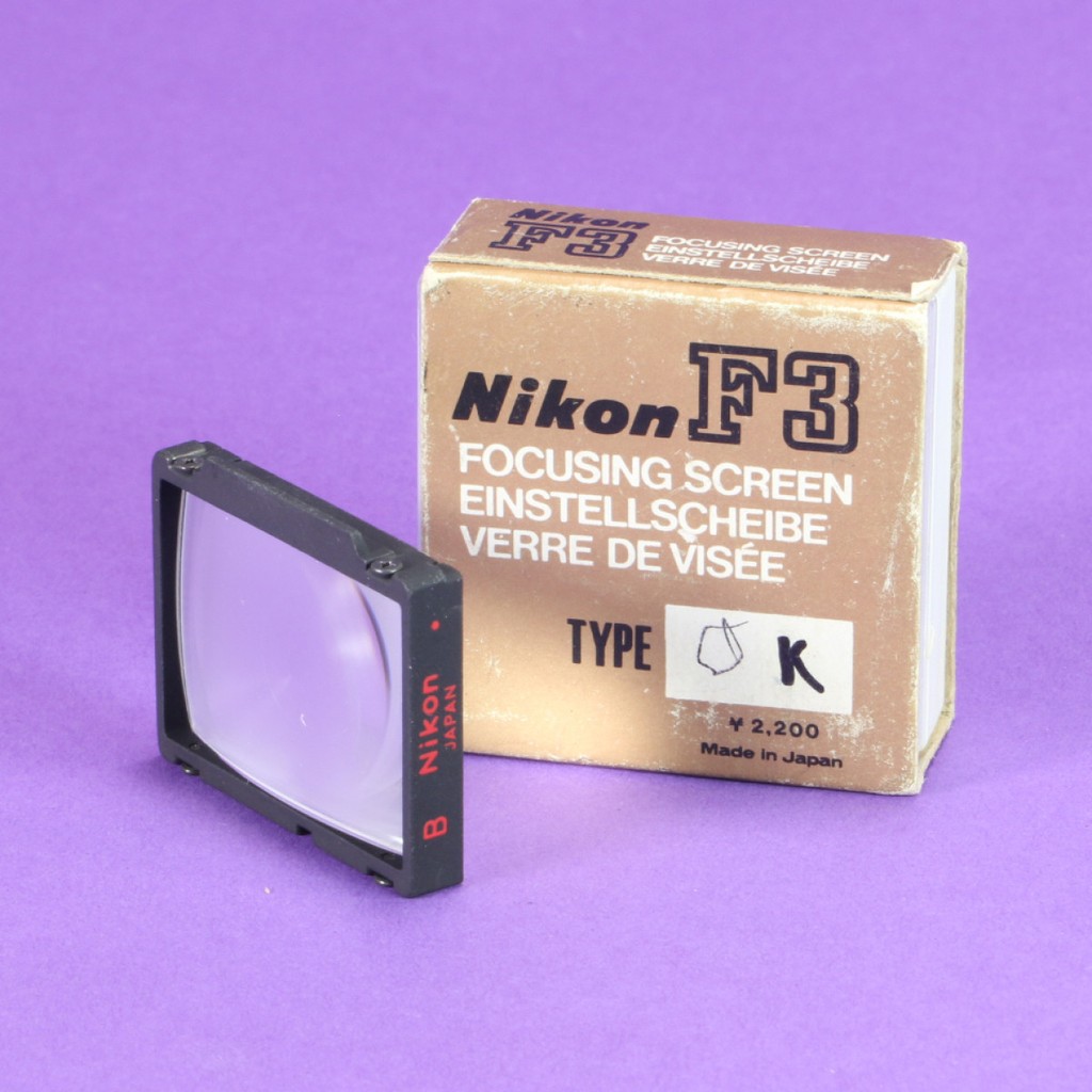 Nikon Focusing Screen Type B for Nikon F3 | Blue Moon Camera