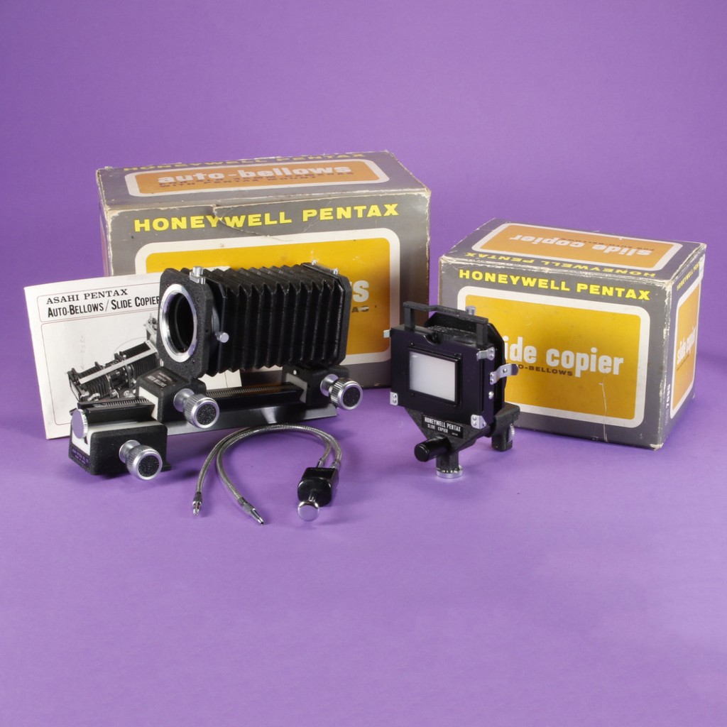 Pentax Auto Bellows with Slide Copier for M42 | Blue Moon Camera