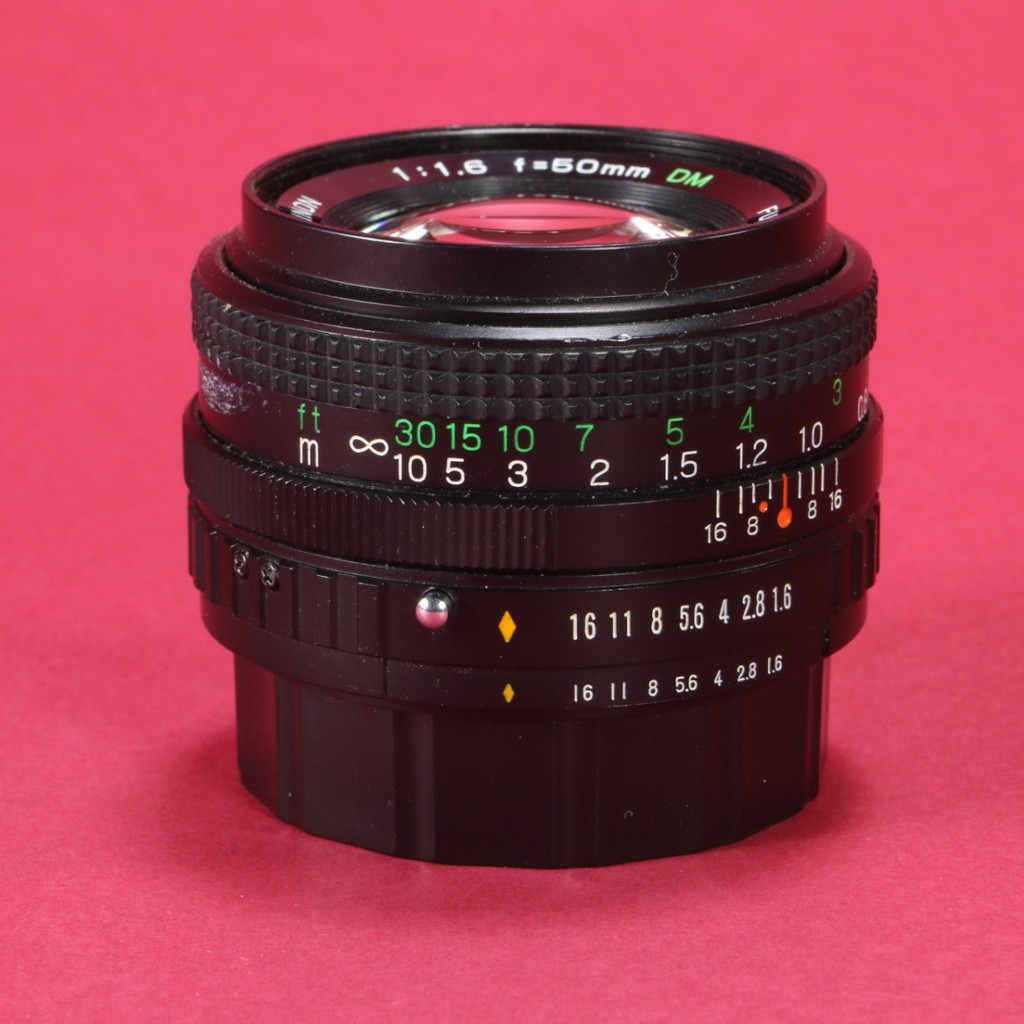 Fuji Photo Film 50mm f1.6 X-Fujinon Lens for Fujica X Cameras