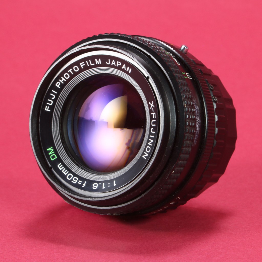 EBC X-FUJINON 50mm F1.6 単焦点レンズ Fuji Photo Film 50mm f1.6 X-Fujinon Lens for Fujica X Cameras