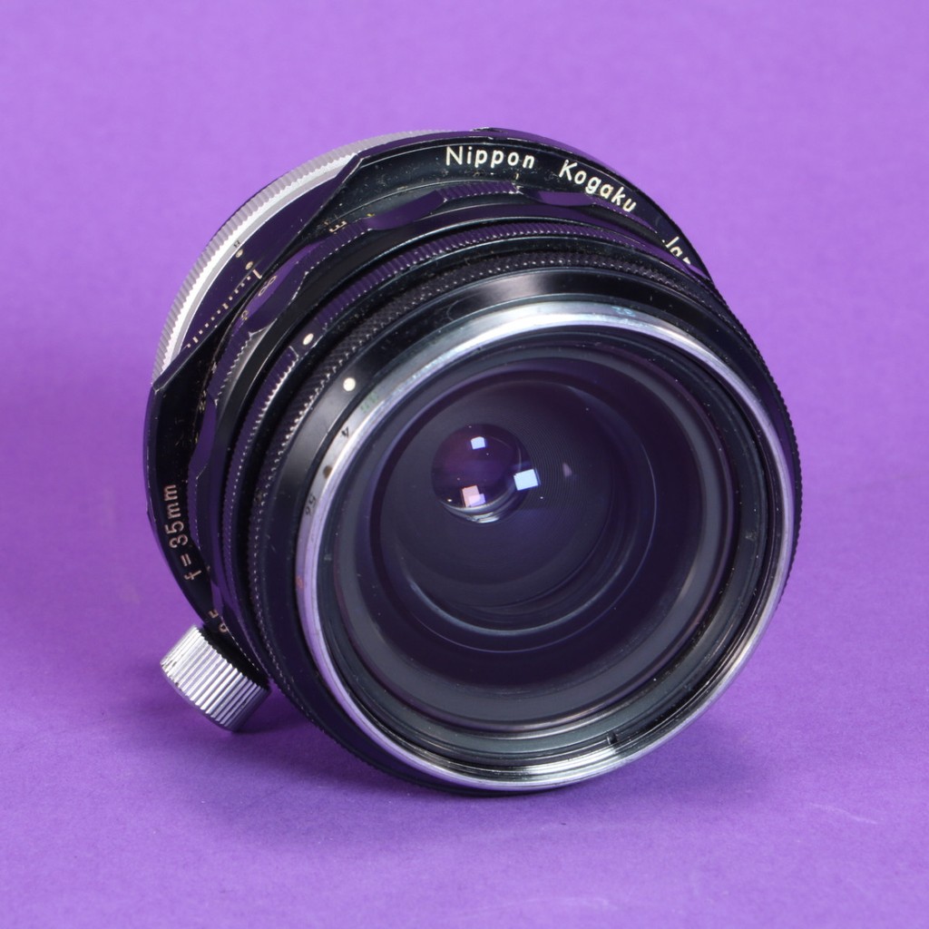 Used Nikon 35mm f3.5 PC-Nikkor Lens for Nikon F | Blue Moon Camera