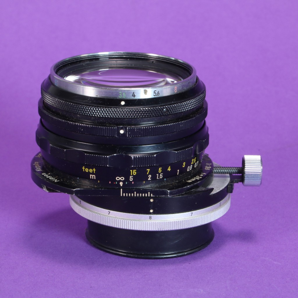 Used Nikon 35mm f3.5 PC-Nikkor Lens for Nikon F | Blue Moon Camera