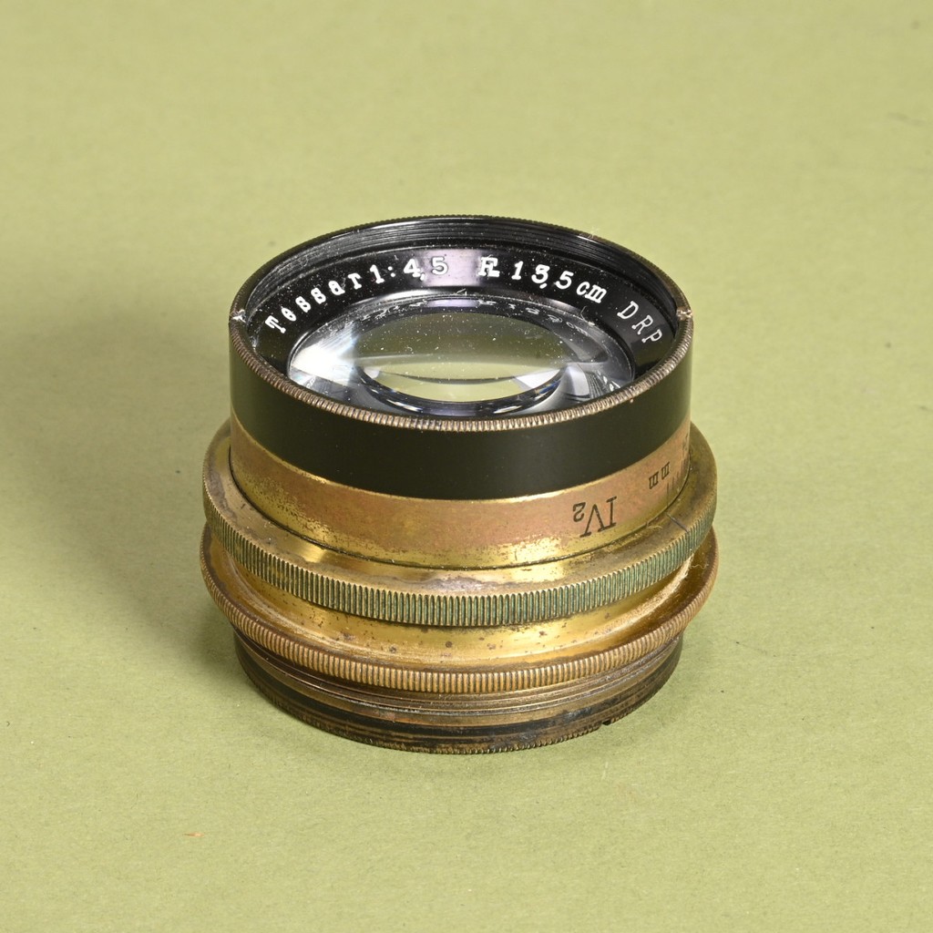 Carl Zeiss Jena 135mm f/4.5 Tessar Lens | Blue Moon Camera
