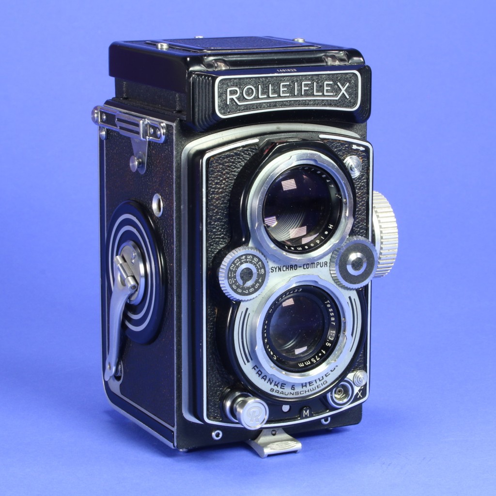 Rolleiflex Automat MX-EVS Twin Lens Reflex Camera | Blue Moon Camera