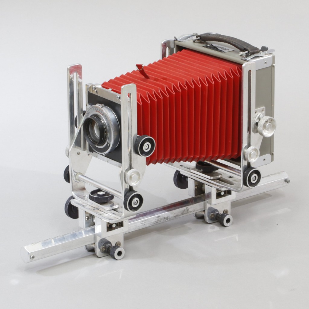 Burke & James Grover 4x5 Monorail View Camera w/ B&L Protar Lens