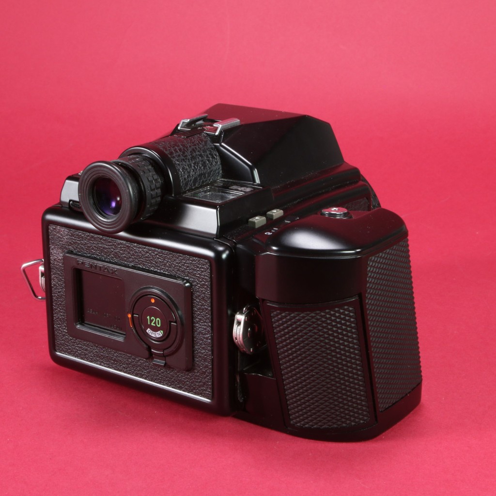 Pentax 645 Camera with 75mm f2.8 Lens - Used Medium Format | Blue