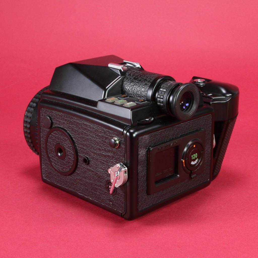 Pentax 645 Camera with 75mm f2.8 Lens - Used Medium Format | Blue