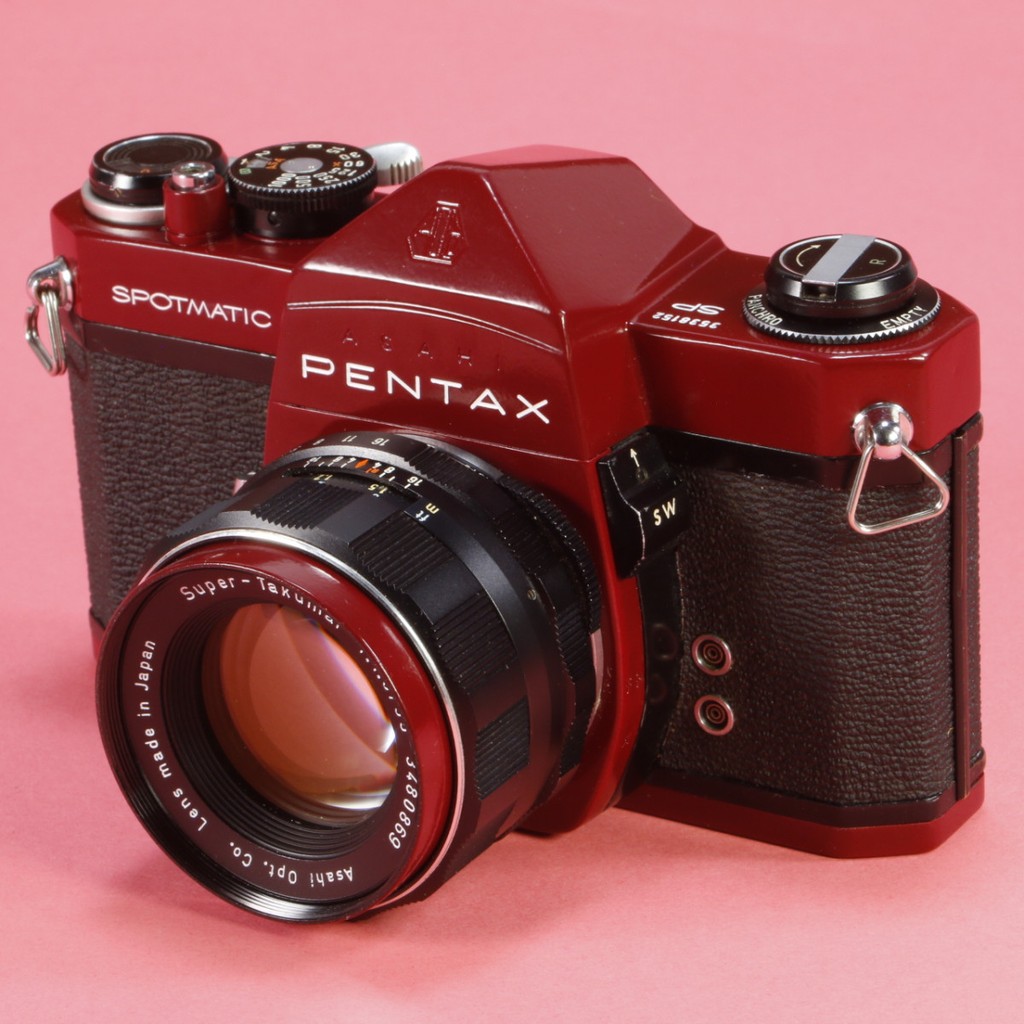 Pentax Spotmatic SP 2台セット レンズ付き まとめ売り Pentax Spotmatic SP Camera Kit with 55mm f1.8 Lens - Refurbished