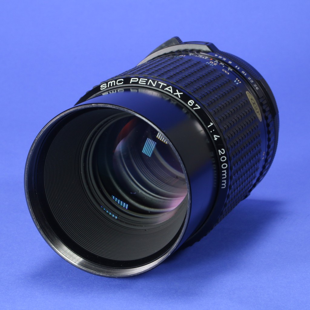 Pentax 200mm f4 SMC Pentax 67 Lens for Pentax 6x7 | Blue Moon Camera