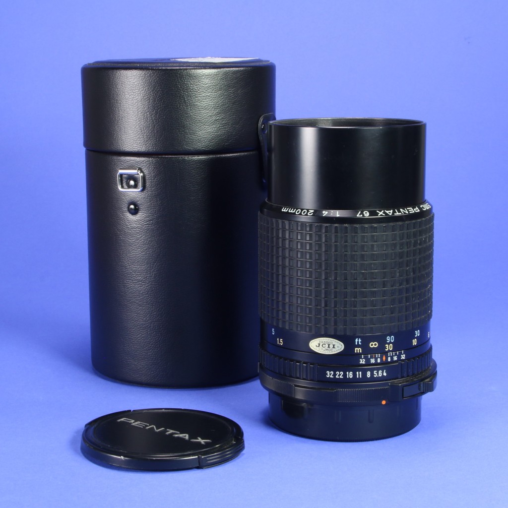 Pentax 200mm f4 SMC Pentax 67 Lens for Pentax 6x7 | Blue Moon Camera