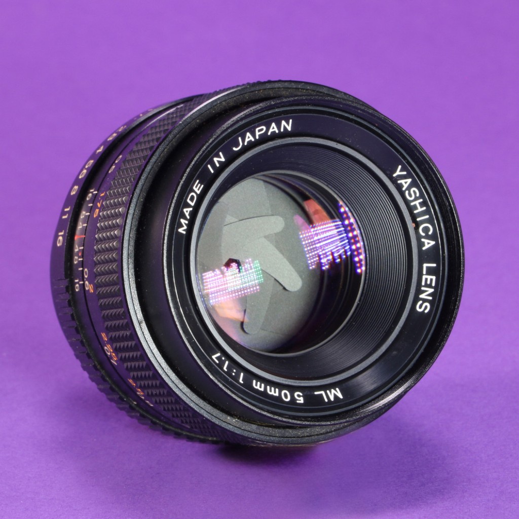 Yashica 50mm f1.7 ML Lens for Yashica/Contax | Blue Moon Camera