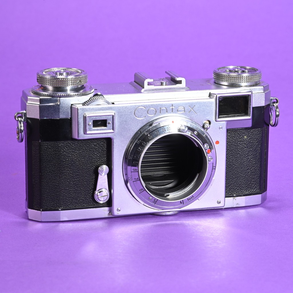 Used Zeiss Ikon Contax IIA with 50mm f1.5 Sonnar Lens | Blue Moon