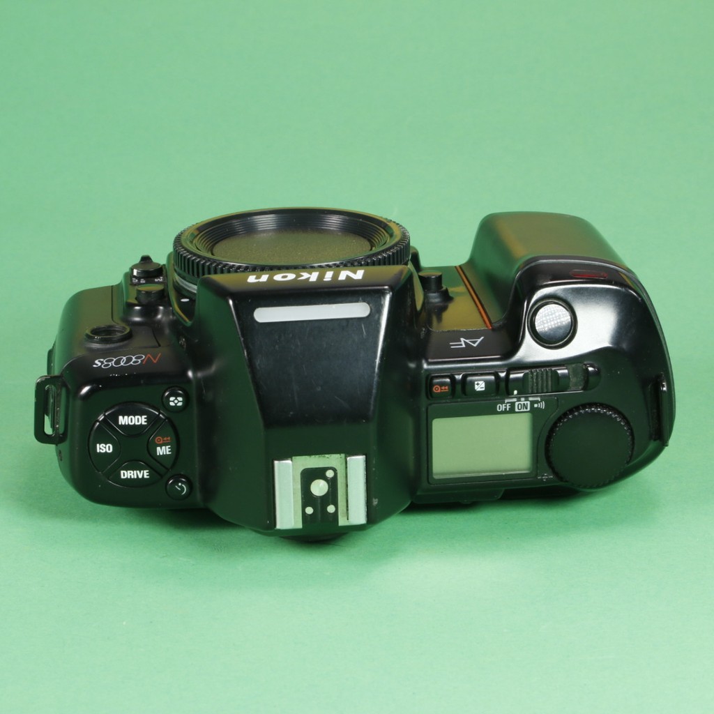 Nikon N8008S Camera with MF-21 Data Back | Blue Moon Camera