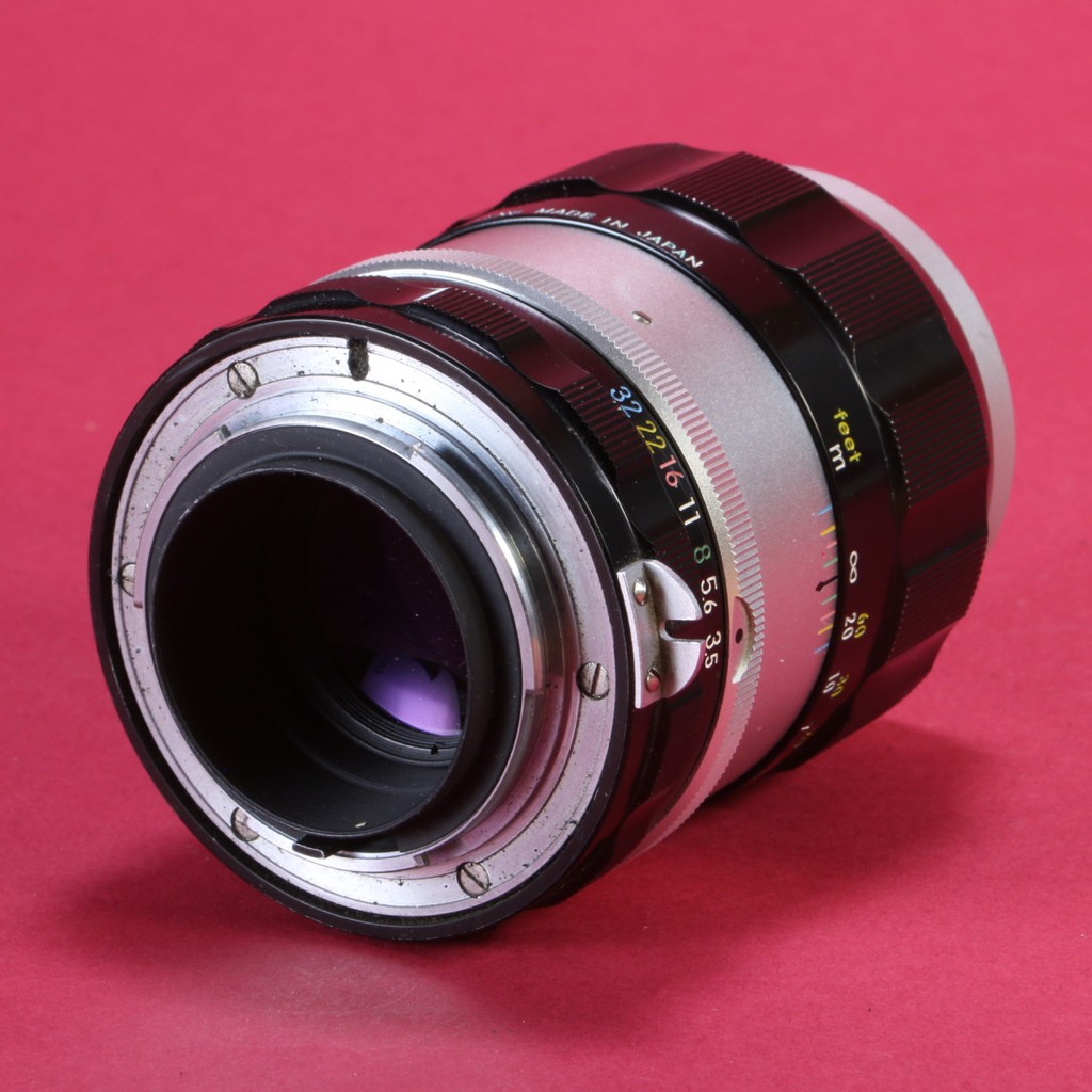Used Nikon 135mm f3.5 Nikkor-Q Lens for Nikon Non-AI SLR Cameras