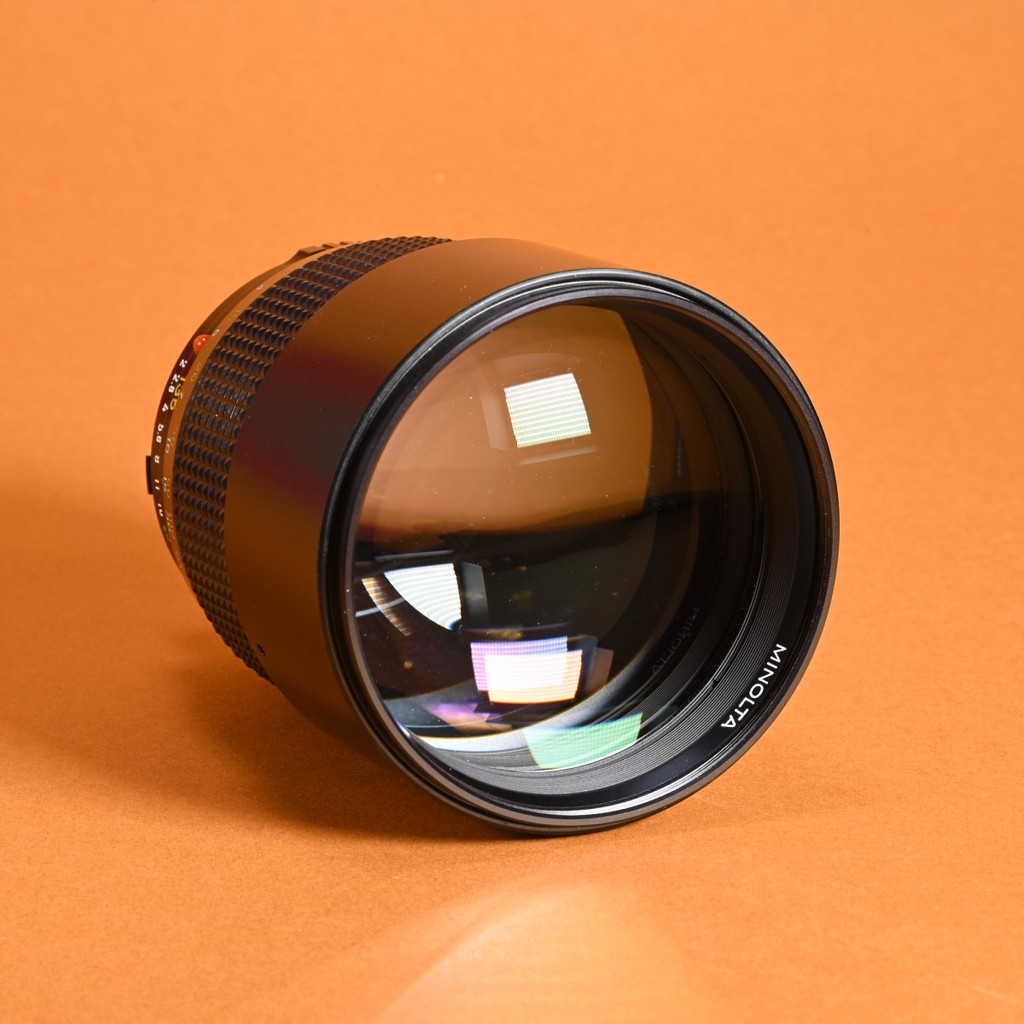 Minolta 135mm f/2 MD Telephoto Lens | Blue Moon Camera