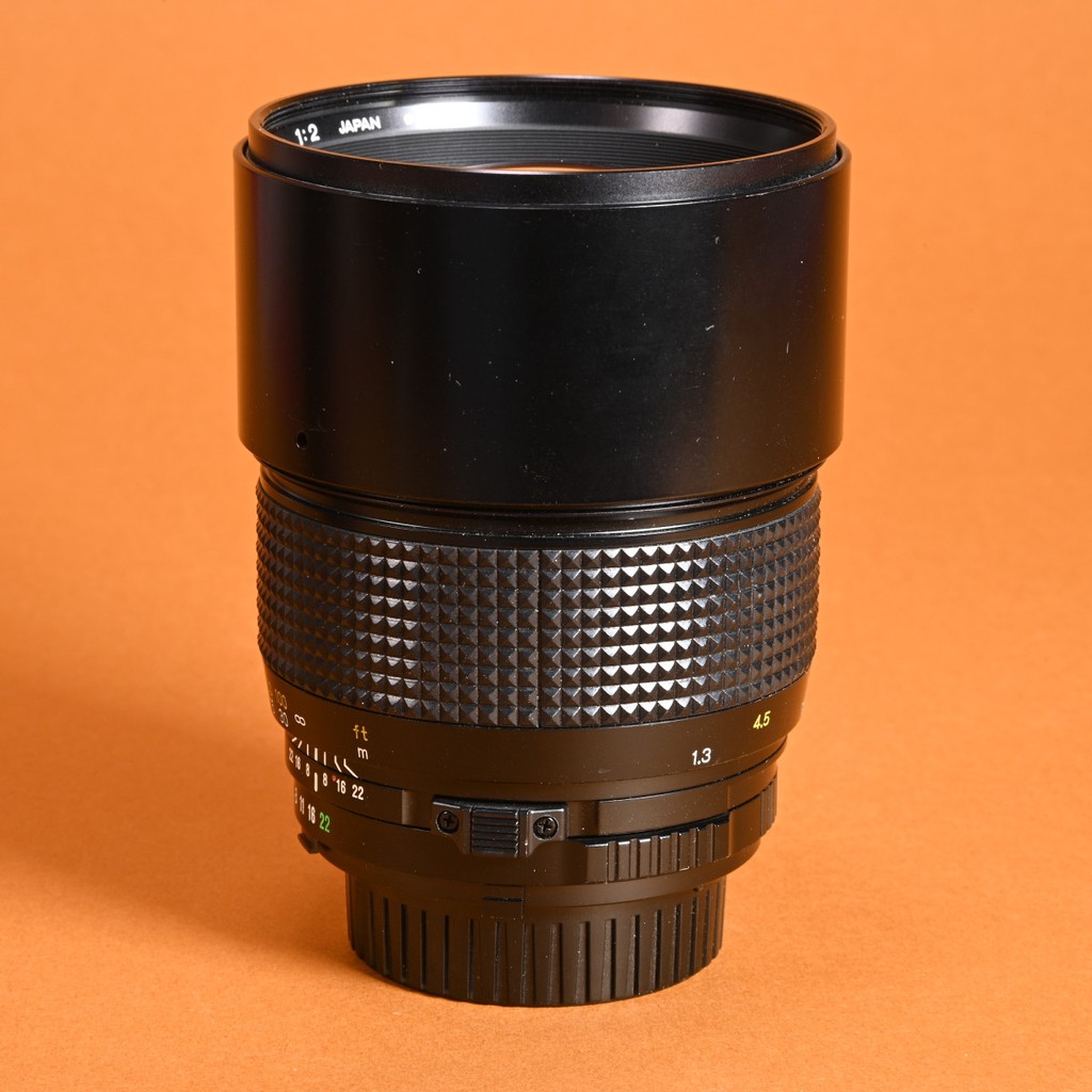 Minolta 135mm f/2 MD Telephoto Lens | Blue Moon Camera