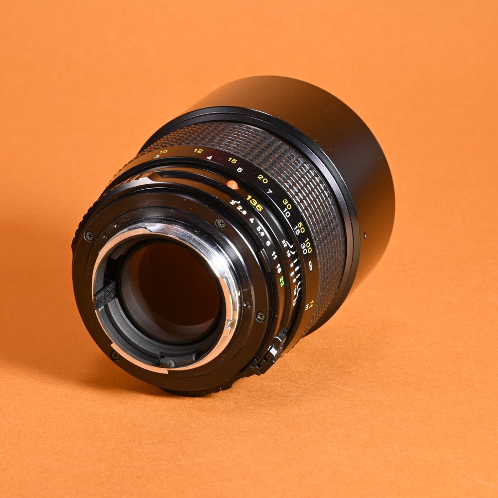 Minolta 135mm f/2 MD Telephoto Lens | Blue Moon Camera