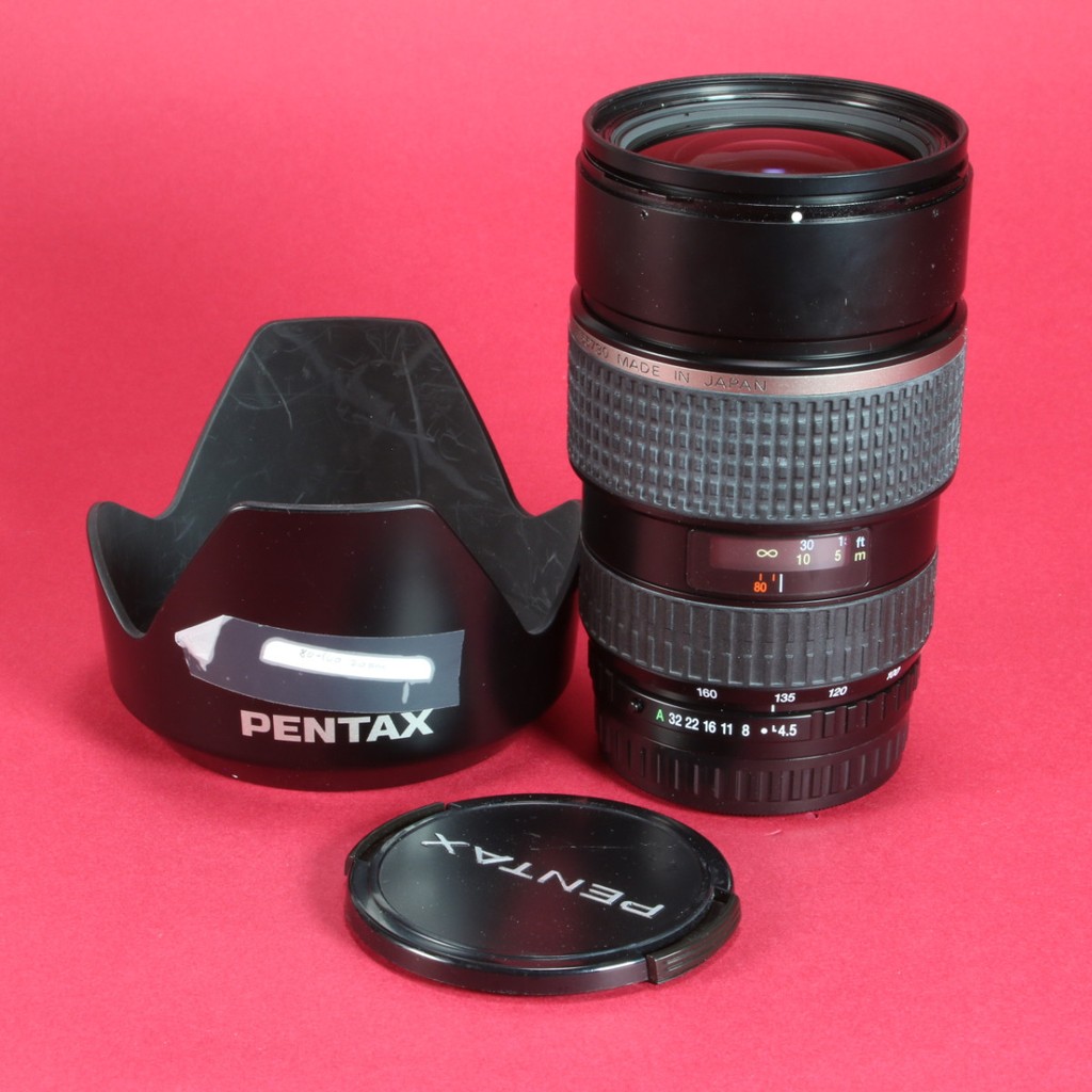 Used Pentax 80-160mm f4.5 SMC Pentax-FA Lens for Pentax 645-AF