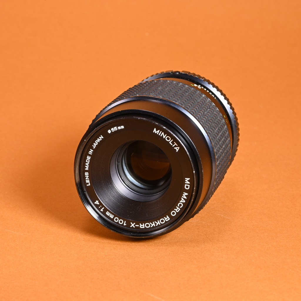 Minolta 100mm f/4 Macro Rokkor-X Lens for MD | Blue Moon Camera