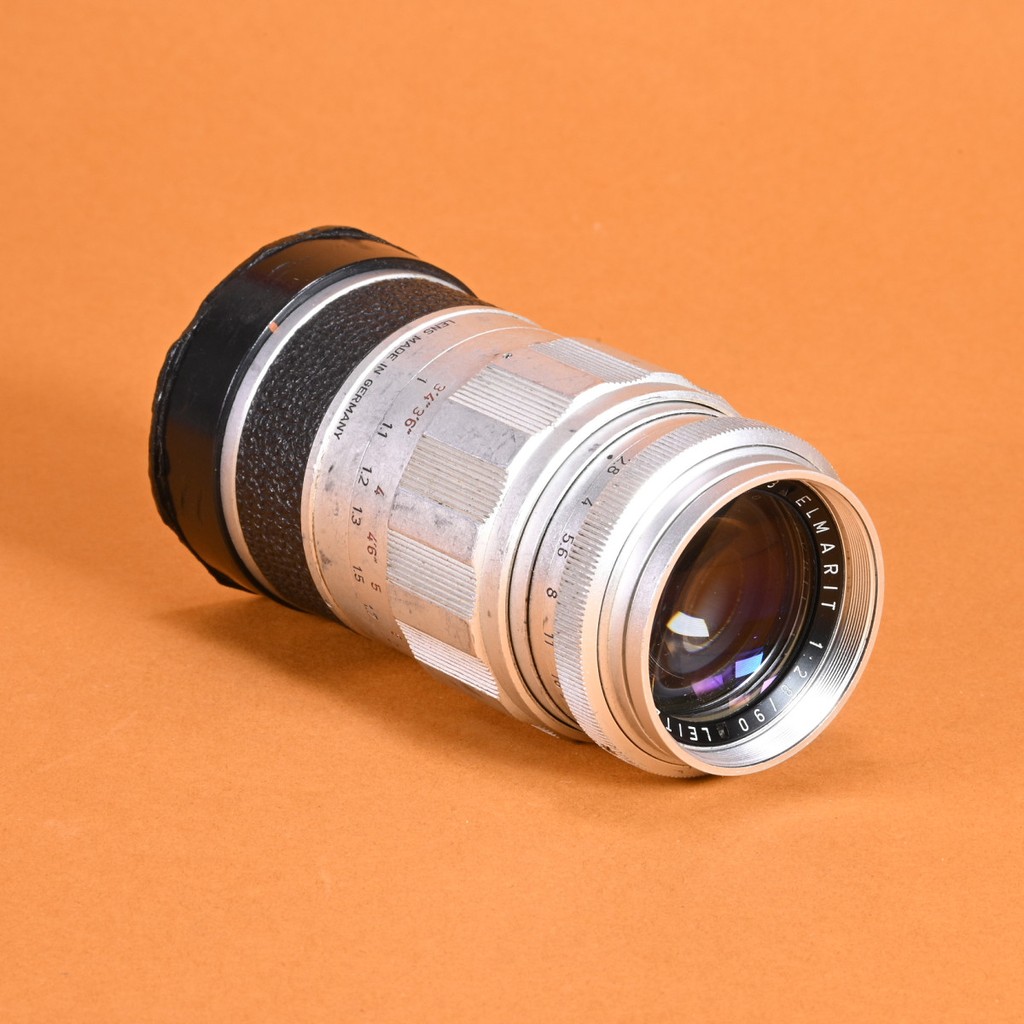 Used Leitz 90mm f2.8 Elmarit Lens for Leica M - Compact and Fast