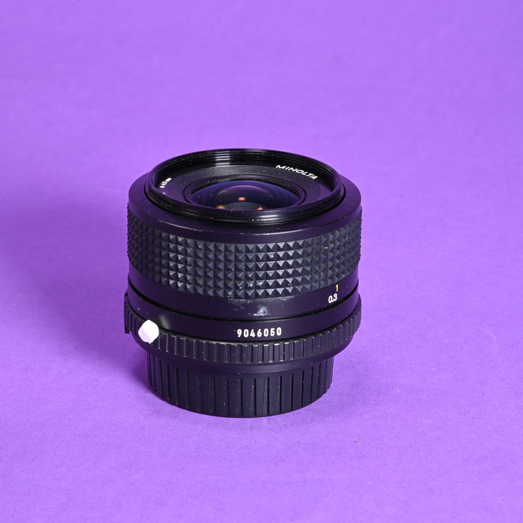 Minolta 28mm f2.8 MD Lens - Compatible with Early Minolta Cameras