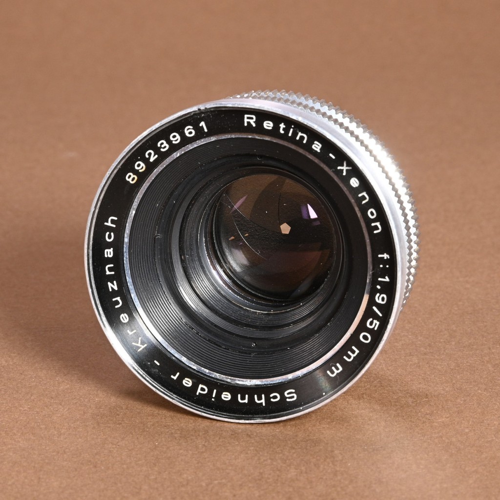 Schneider-Kreuznach 50mm f/1.9 Retina-Xenon DKL Lens | Blue Moon